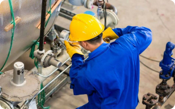 Manutenção em equipamentos hidráulicos